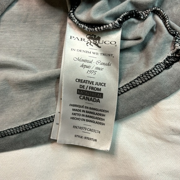 Vintage Parasuco Tour of the Americas Denim Cult Vintage Size Large - Picture 7 of 11